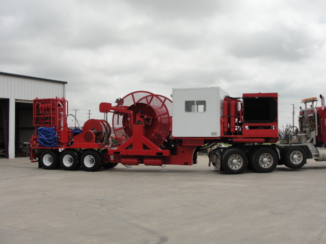 Coiled Tubing Unit Trailer Mounted