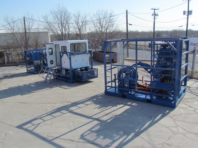 Four Skid Coiled Tubing Equipment