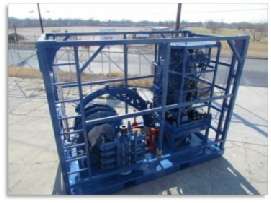 Coiled Tubing Equipment Skid Mounted